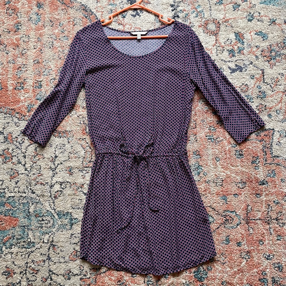 Purple Polka Dot Dress